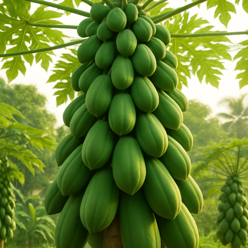 হাইব্রিড পেঁপে গাছের চারা (প্রতি পিস)